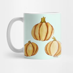 Watercolor Pumpkins Mug